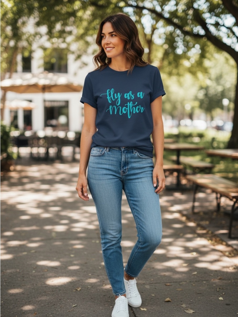 “Fly As A Mother” Graphic Tee – NWOT